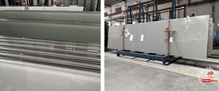 White Translucent Laminated Glass | SDG High Quality LamiGlass Color ...